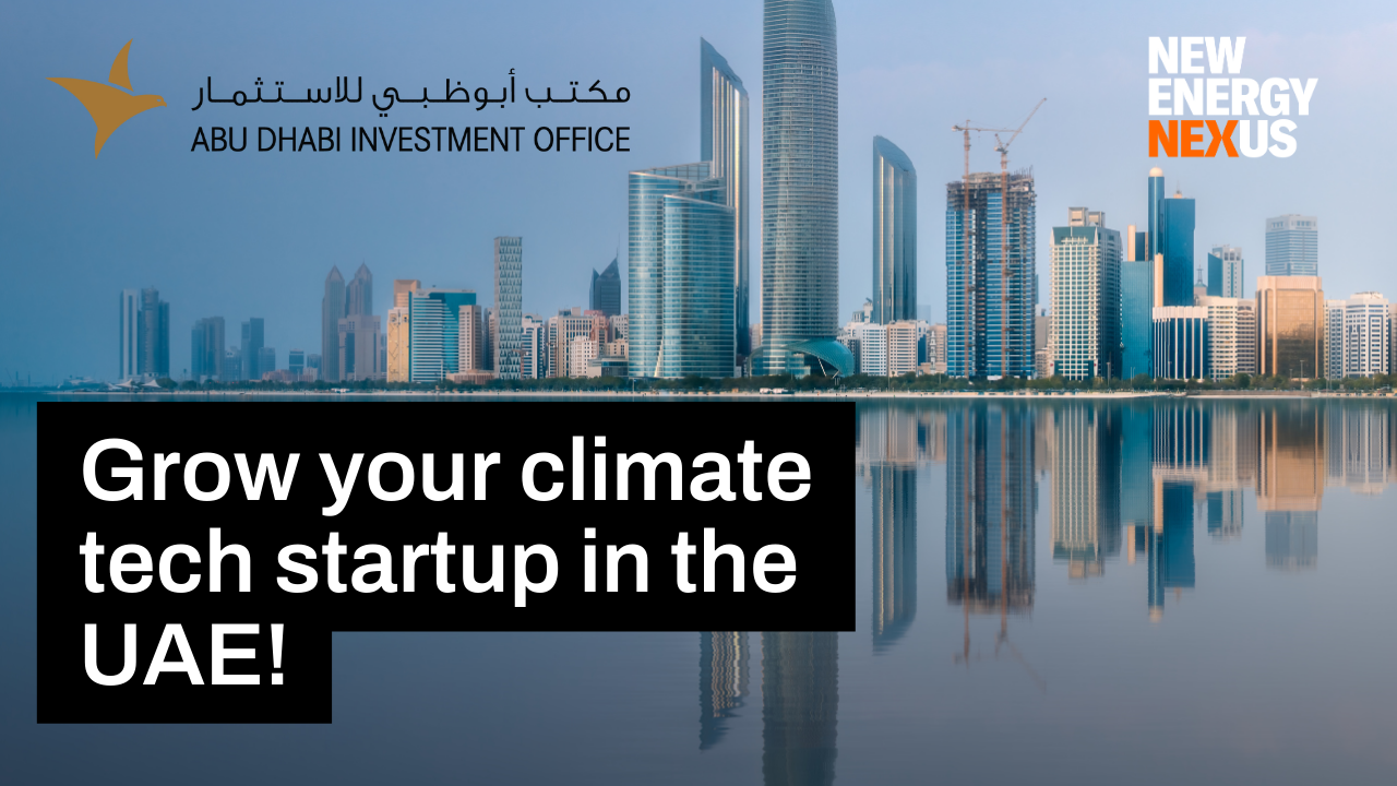 New Energy Nexus To Attract Global Climate Tech Startups To The Uae